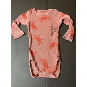 Bobo Choses Funny Crabs 3-6 Months Bodysuit Organic Cotton